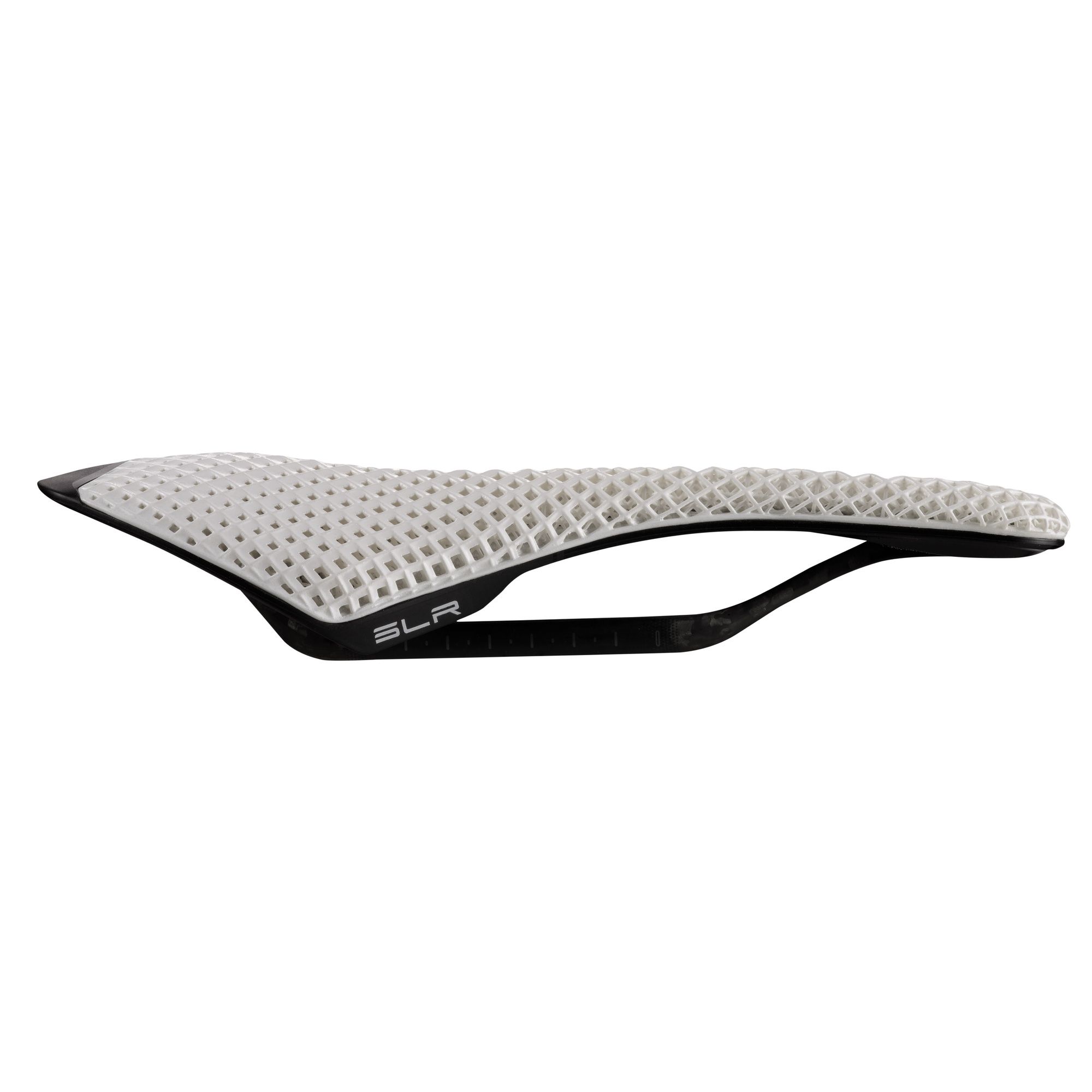 SLR 3D Carbon Opal White Saddle