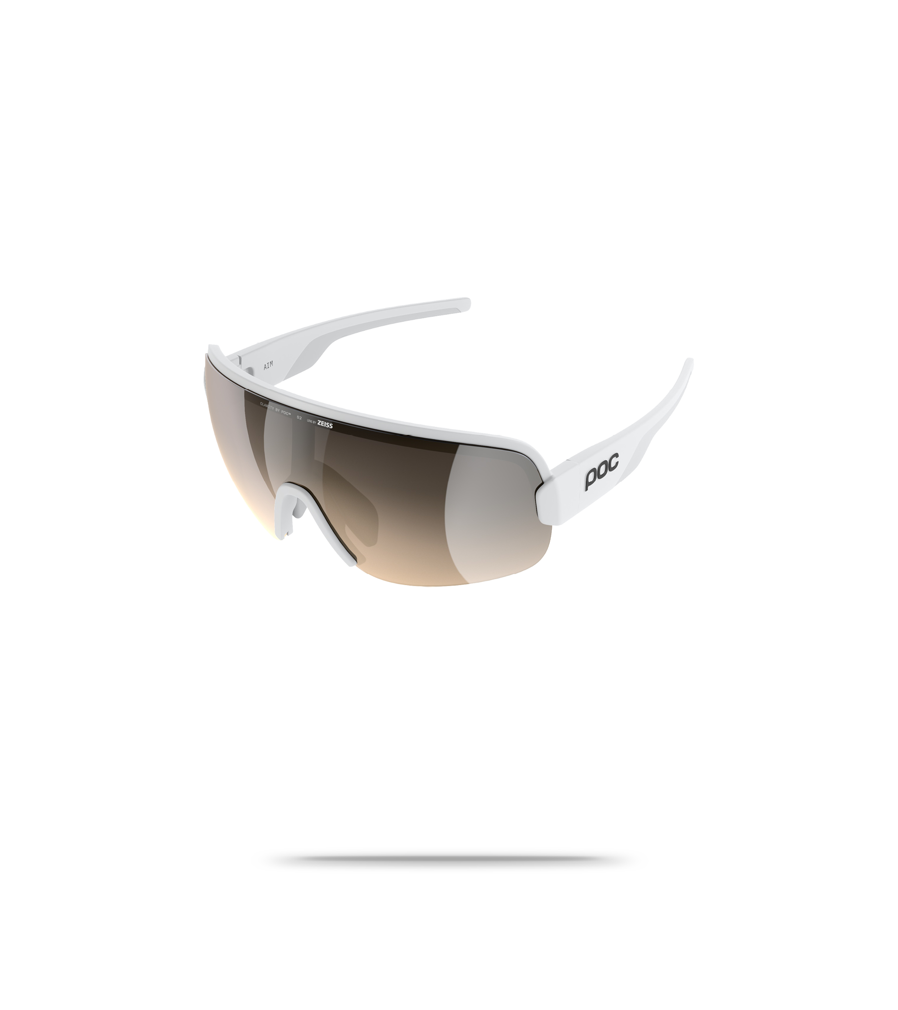 Hydrogen White/Clarity Trail  - Partly Sunny Silver Lens