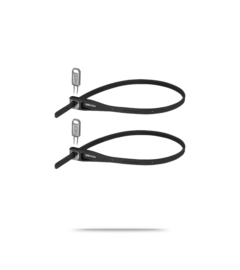 Z LOK Armoured Reusable Tie Bike Lock - Twin Pack