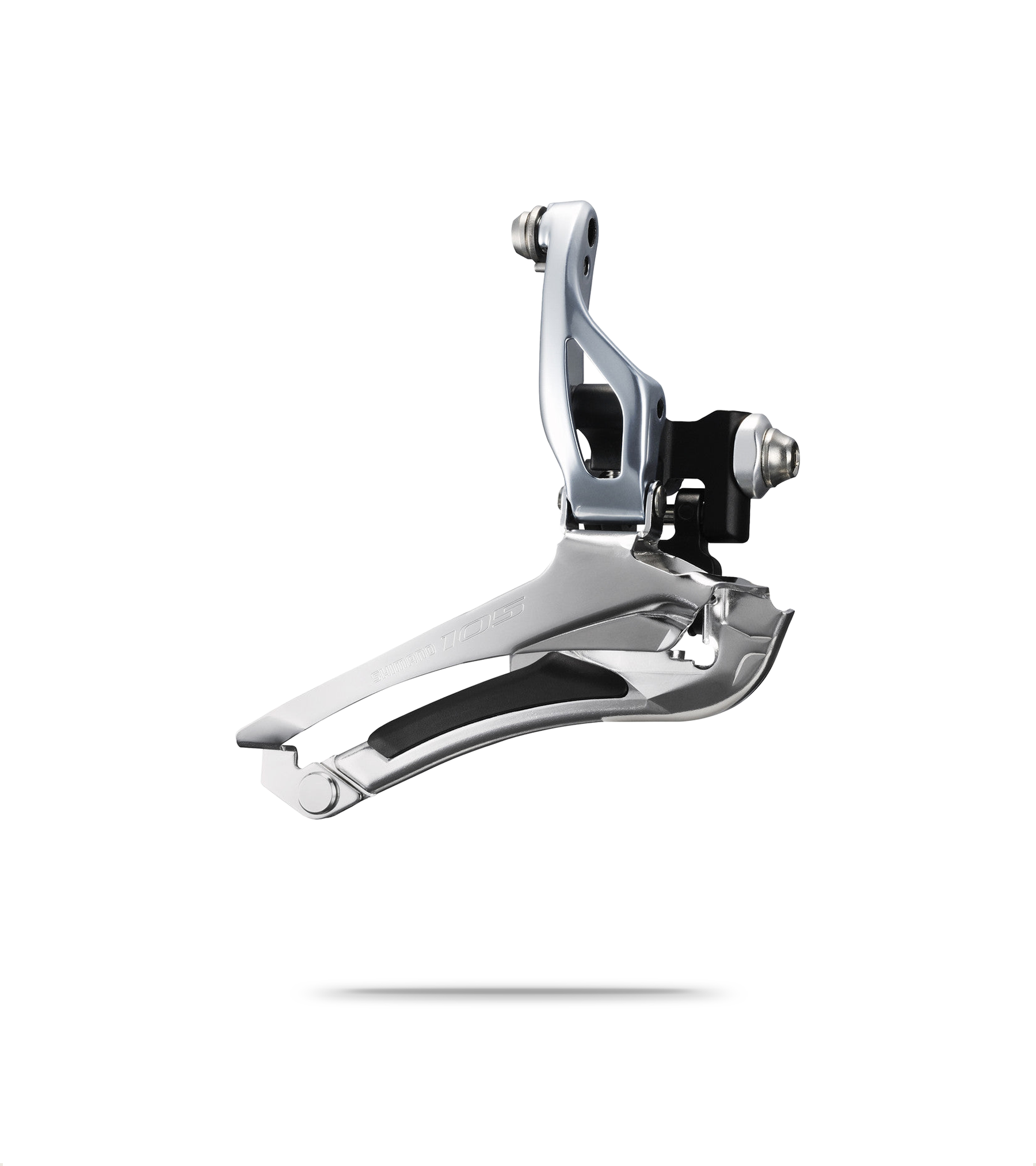 Shimano 105 5800 Braze On Front Derailleur - Silver | Sigma Sports