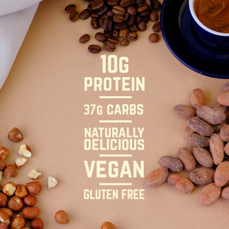 Mocha Natural Vegan Protein Bar 70g