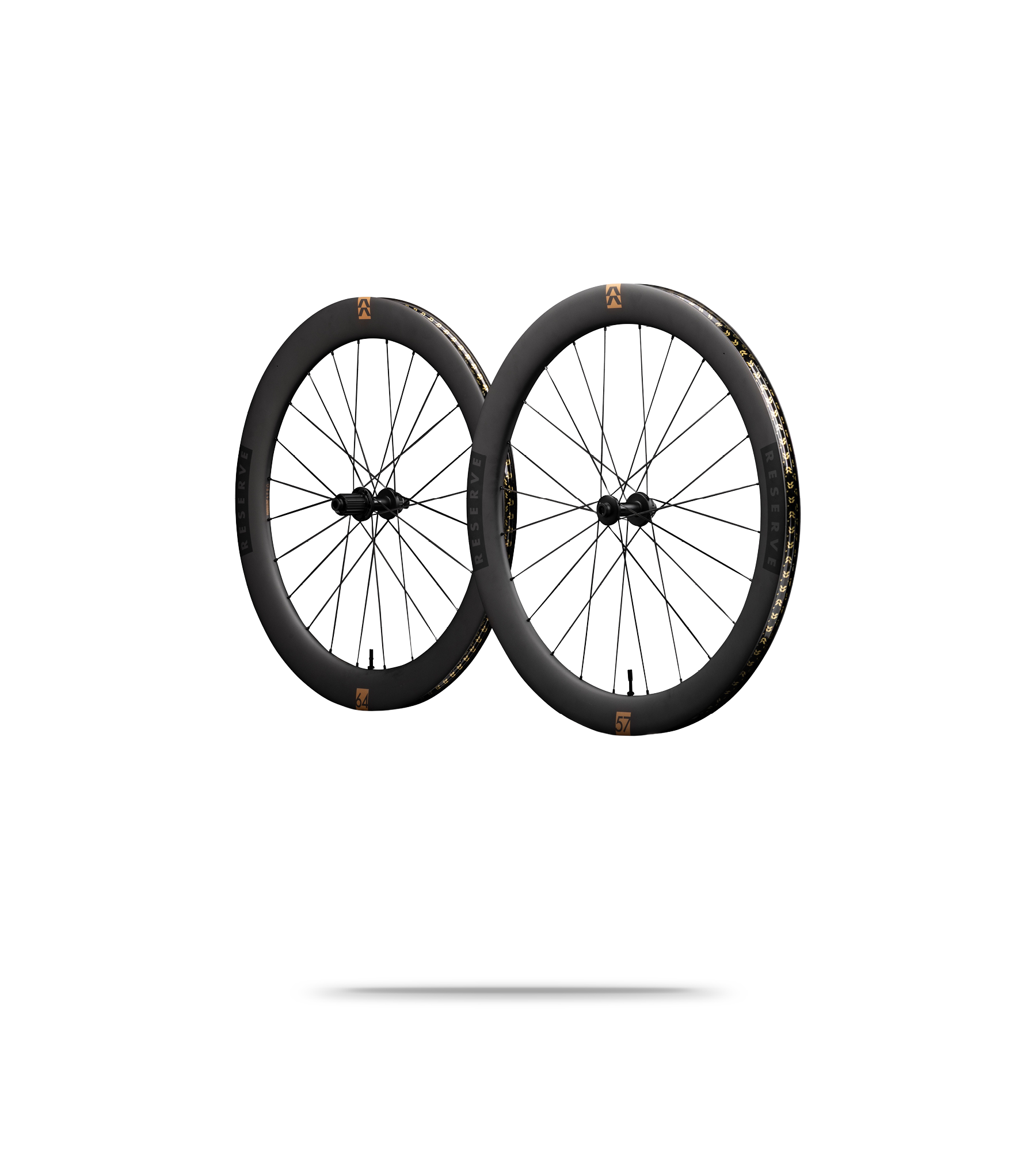 57/64 Turbulent Aero DT 180 DC Disc Wheelset