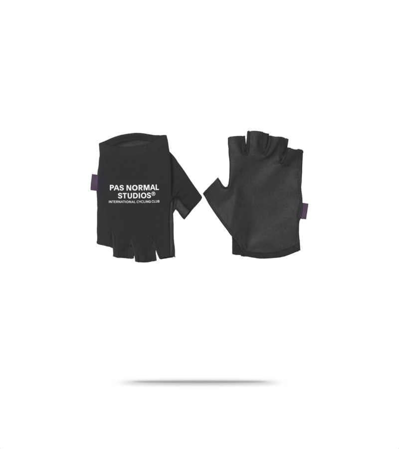 Logo Race Fingerless Cycling Gloves
