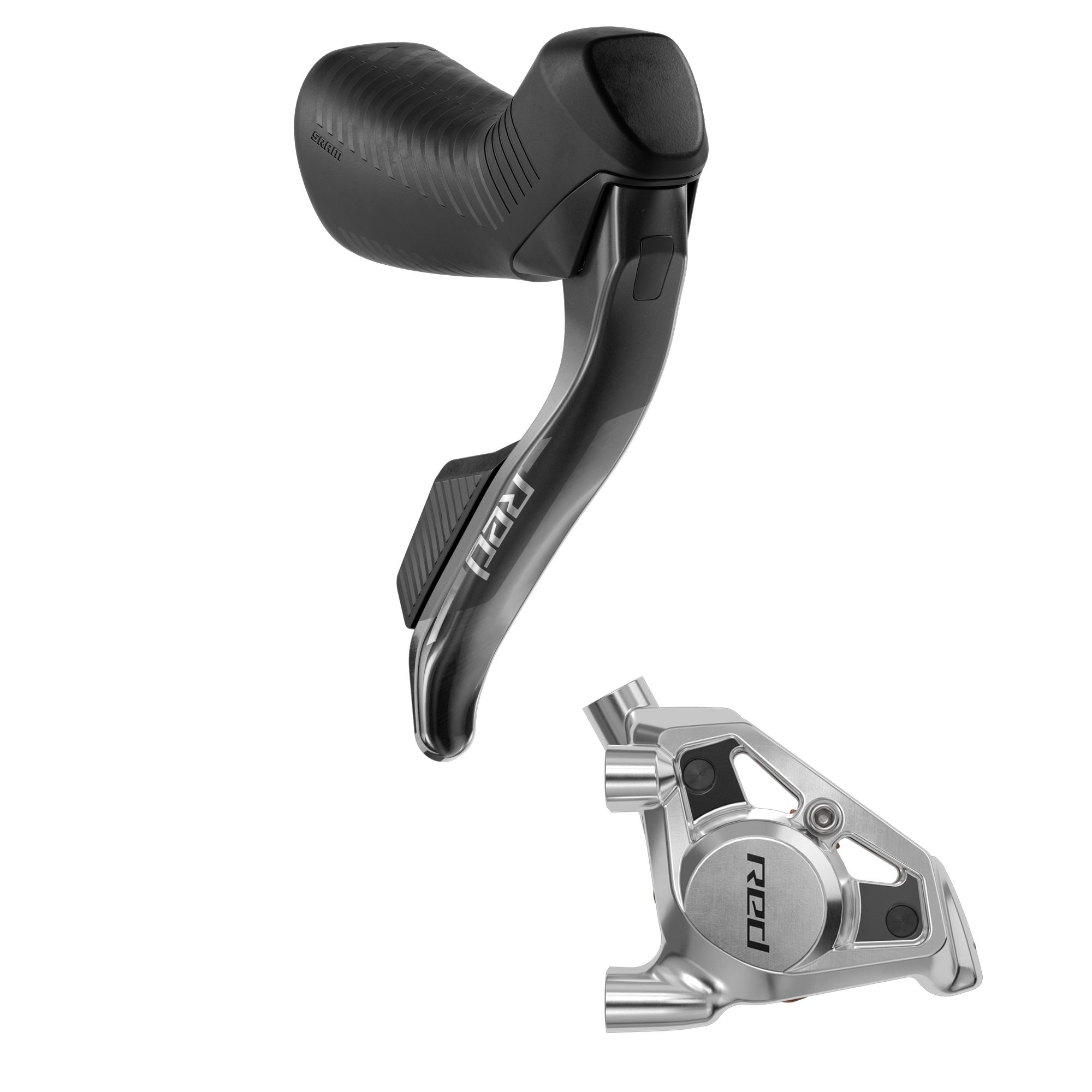 Red eTap AXS E1 Bike Lever and Caliper Brake Set