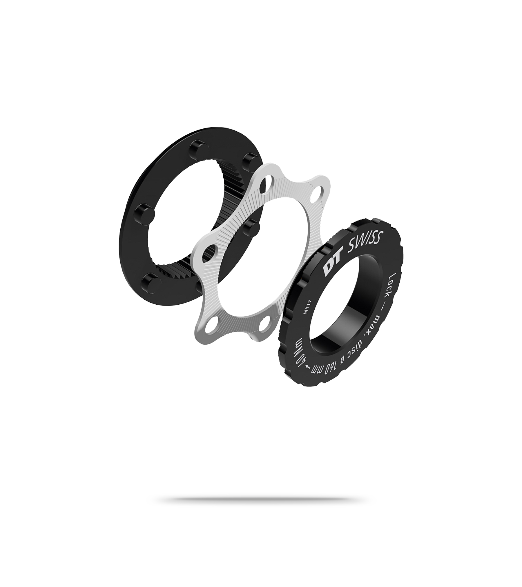 Centrelock to 6-Bolt Adapter - Road QR 9mm or 12mm Axles