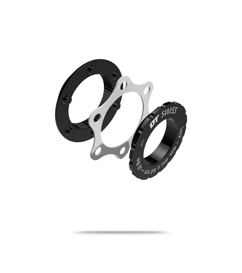 Centrelock to 6-Bolt Adapter - Road QR 9mm or 12mm Axles