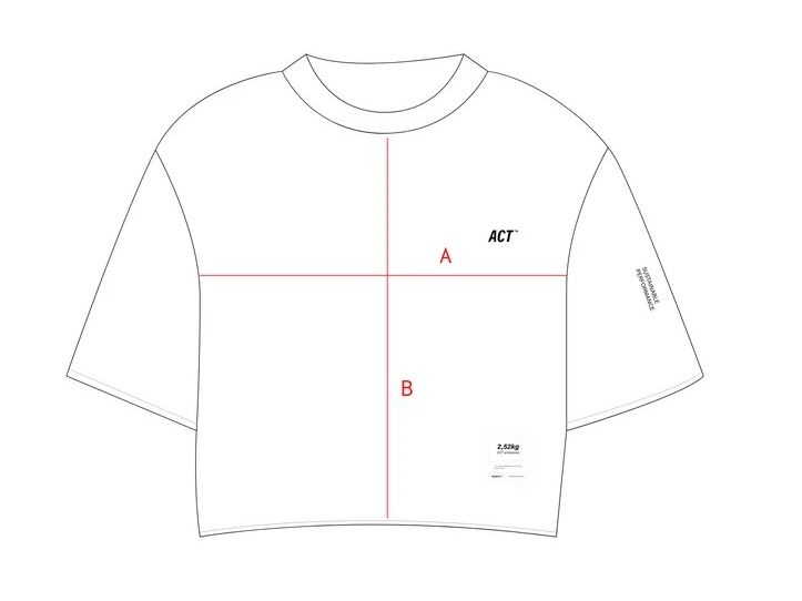 Act Running Women's AirShell Crop T-Shirt