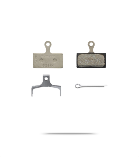 G05S-RX Steel Backed Disc Brake Pads - Resin