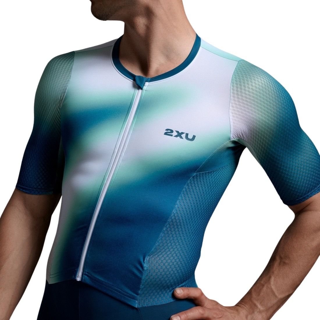 Aero Hex Short Sleeved Trisuit