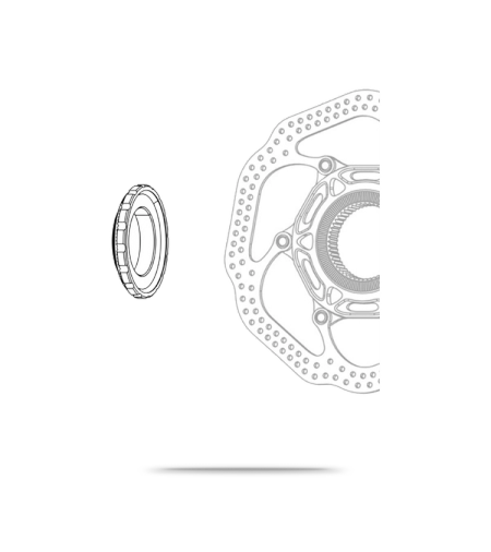 Centrelock Hub Disc Rotor Lockring