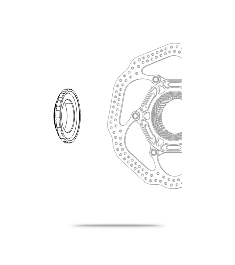Centrelock Hub Disc Rotor Lockring