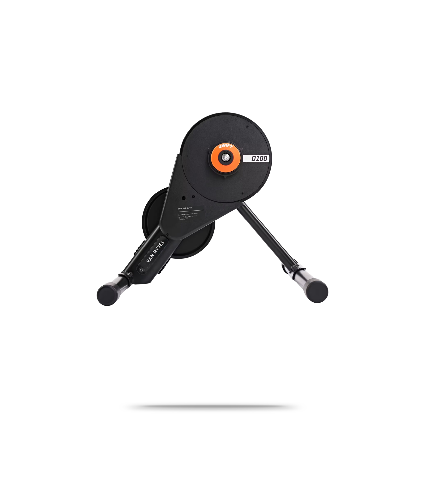 D100 Smart Indoor Cycling Turbo Trainer with Zwift Cog and Click