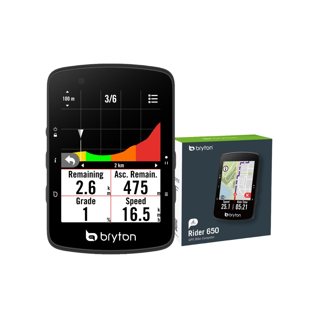 Rider 650 GPS Cycling Computer