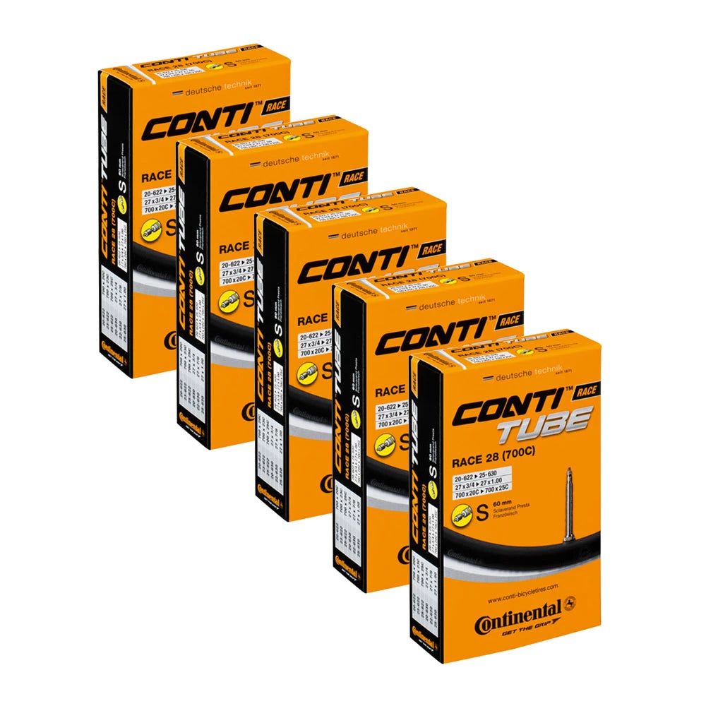 Race 28 Inner Tube 700x20/25 60mm Presta Pack of 5