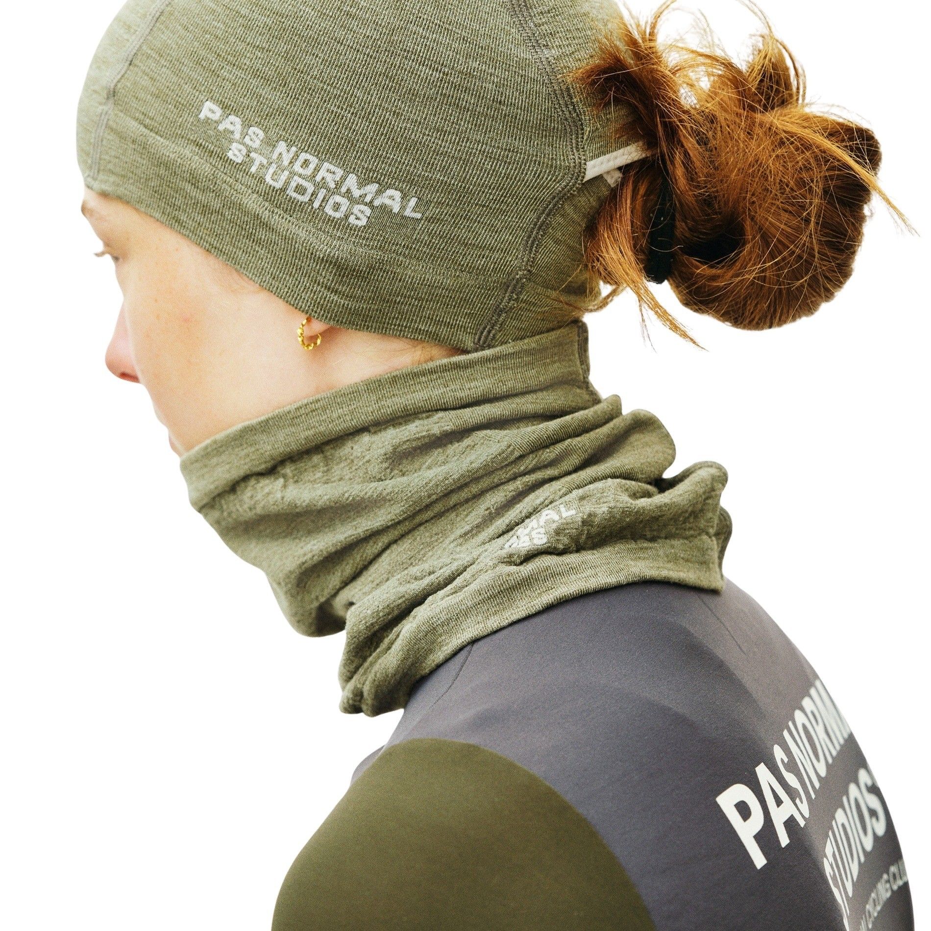 Logo Merino Knit Necktube