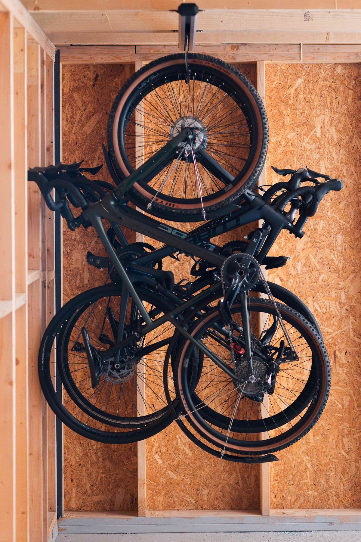 SpaceRail Bike Storage System - Ceiling - 4 Hooks