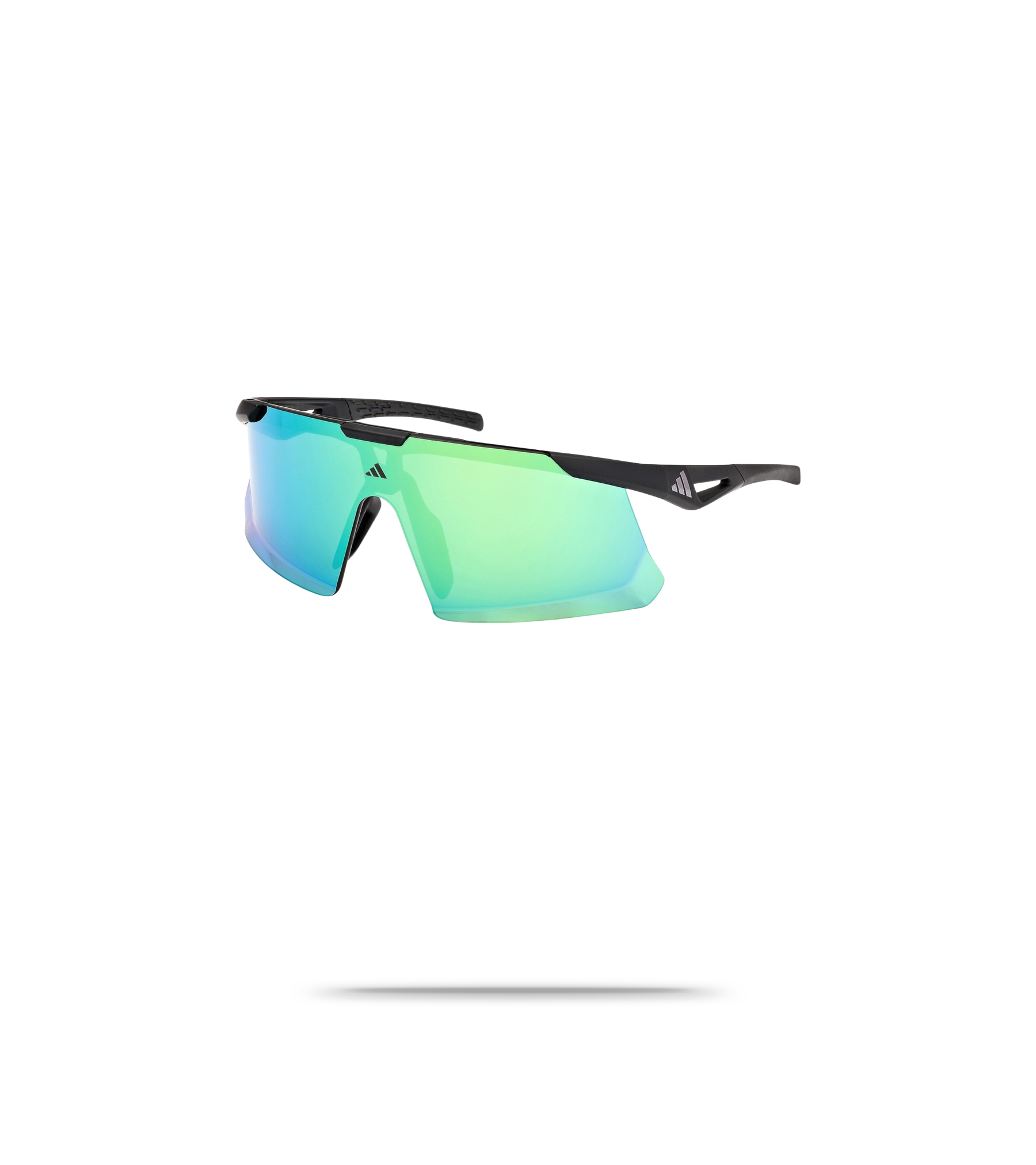 Matte Black/Green Mirror Lens