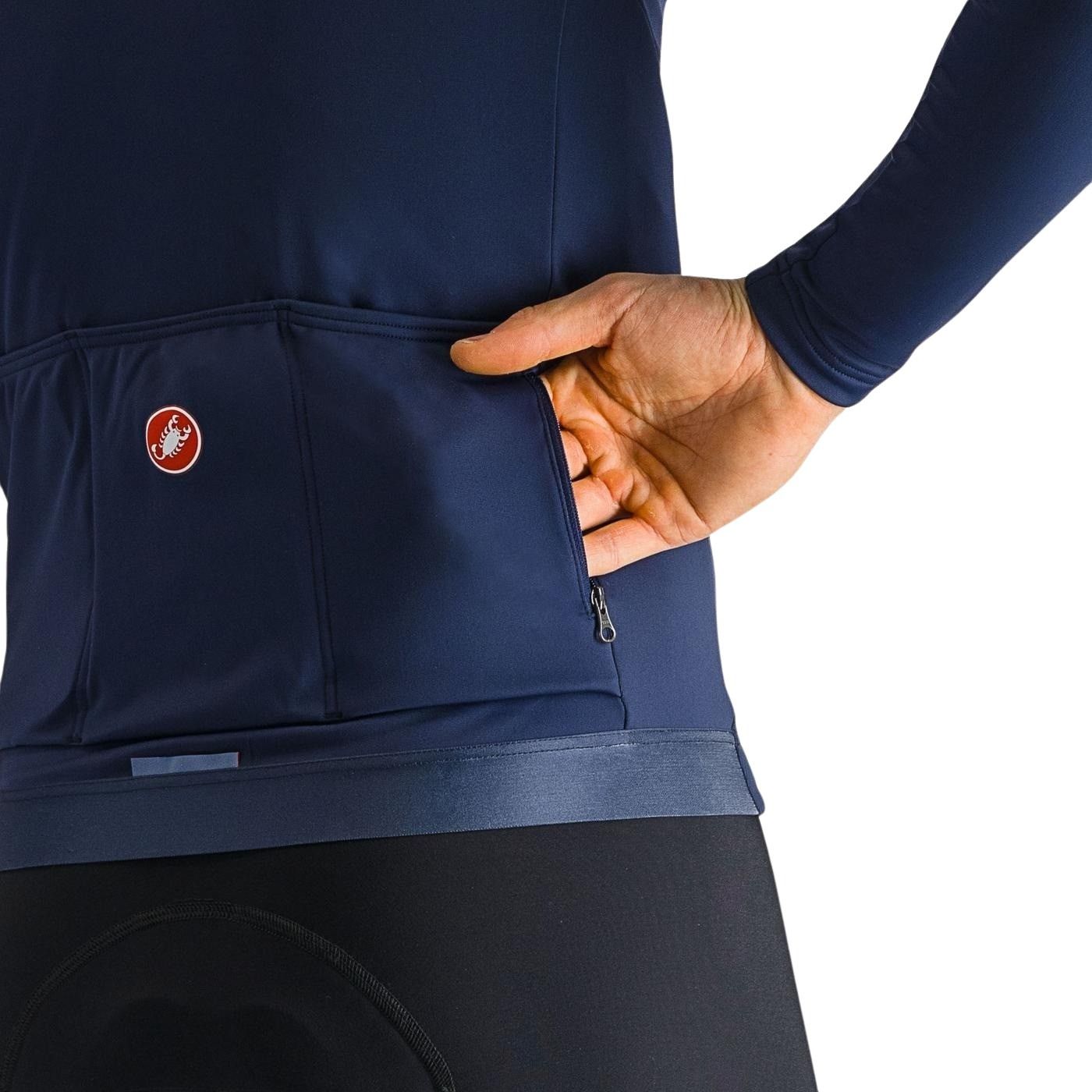 CASTELLI ESPRESSO THERMAL JERSEY ネイビーL Castelli Espresso Thermal Long Sleeve Jersey | Sigma Sports