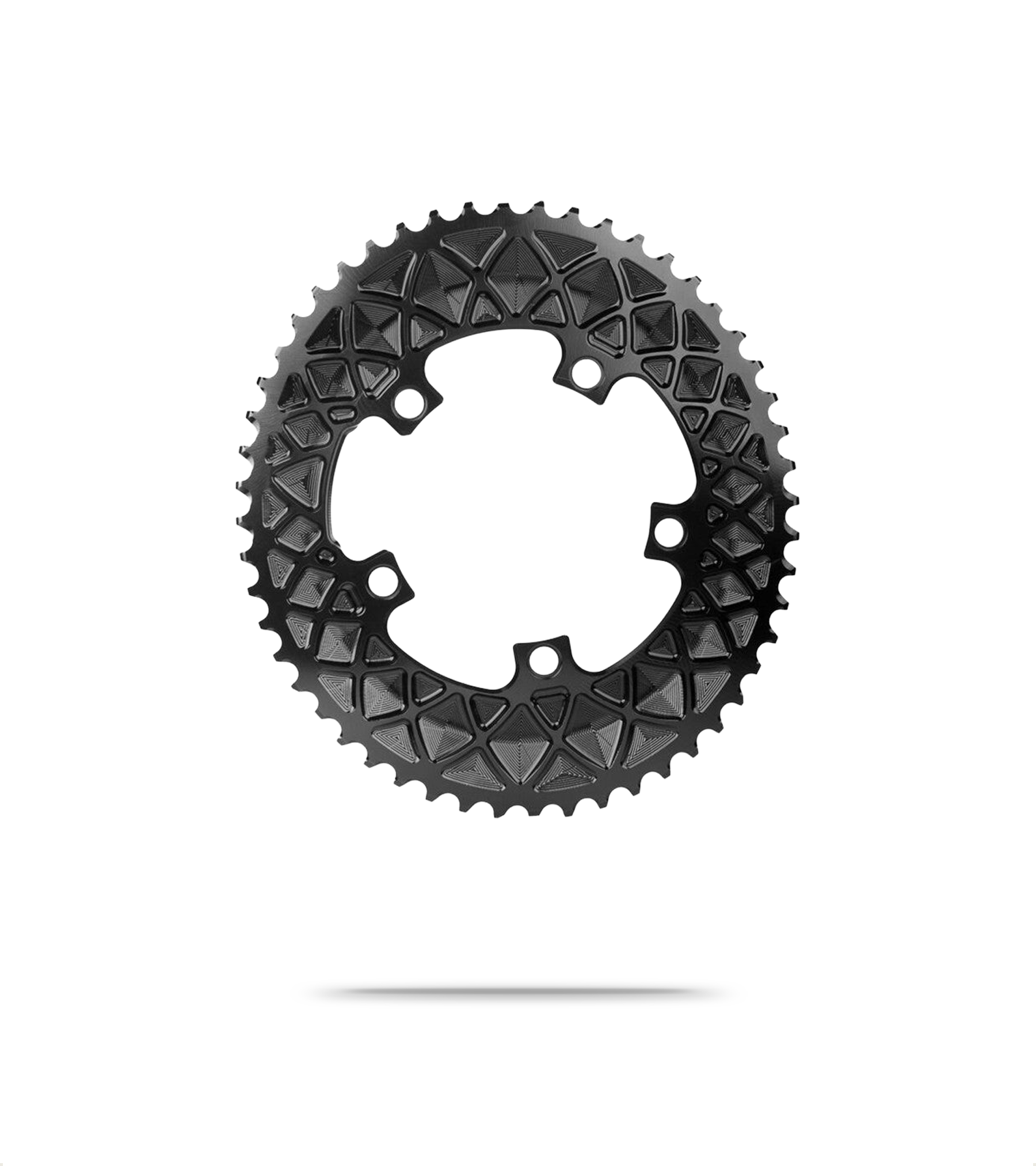 Premium Oval 110BCD 5 Bolt Aero Chainring