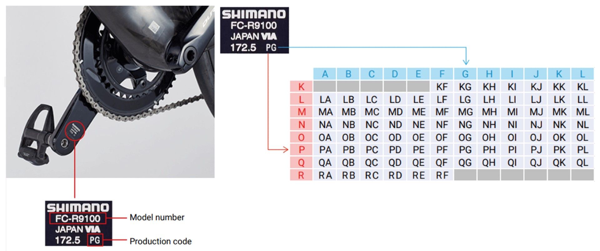 SHIMANO CHAINSET RECALL