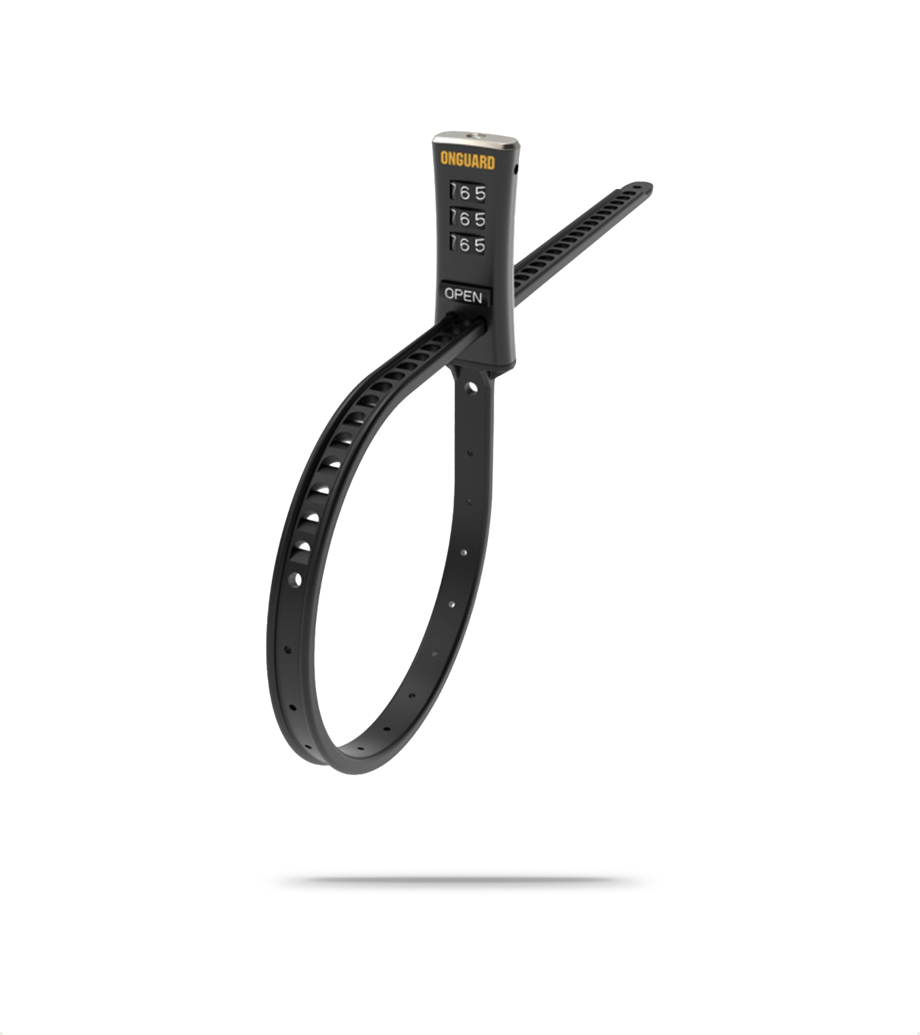 Combination Lightweight Zip-Tie Bike Lock