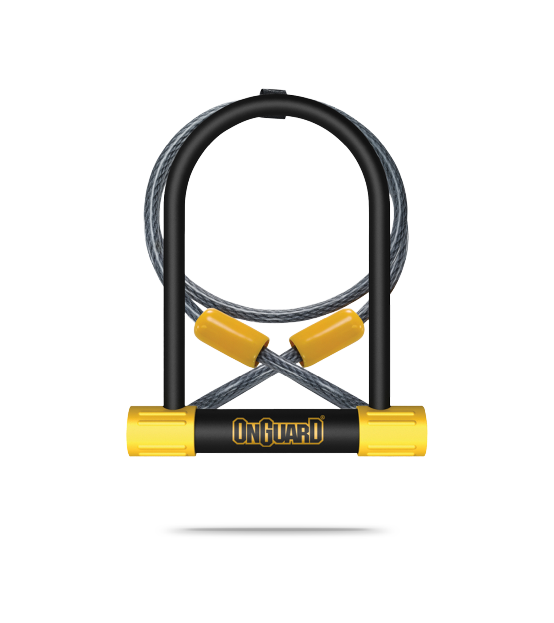 Bulldog D-Lock Sold Secure Silver and Cable