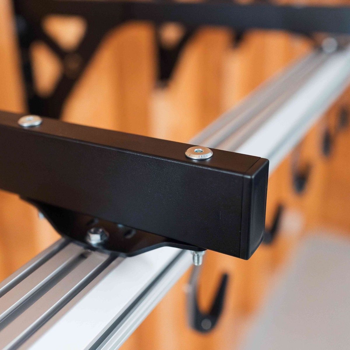 SpaceRail Bike Storage System - Wall - 4 Hooks