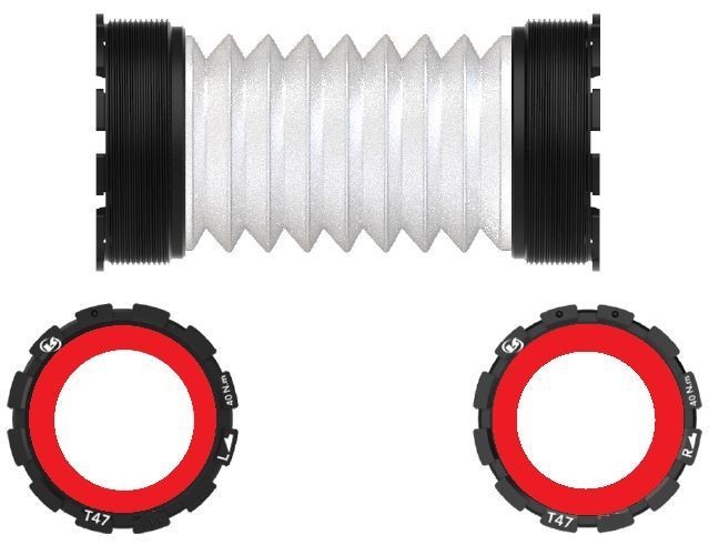 Rotor Bottom Bracket - T47 Internal