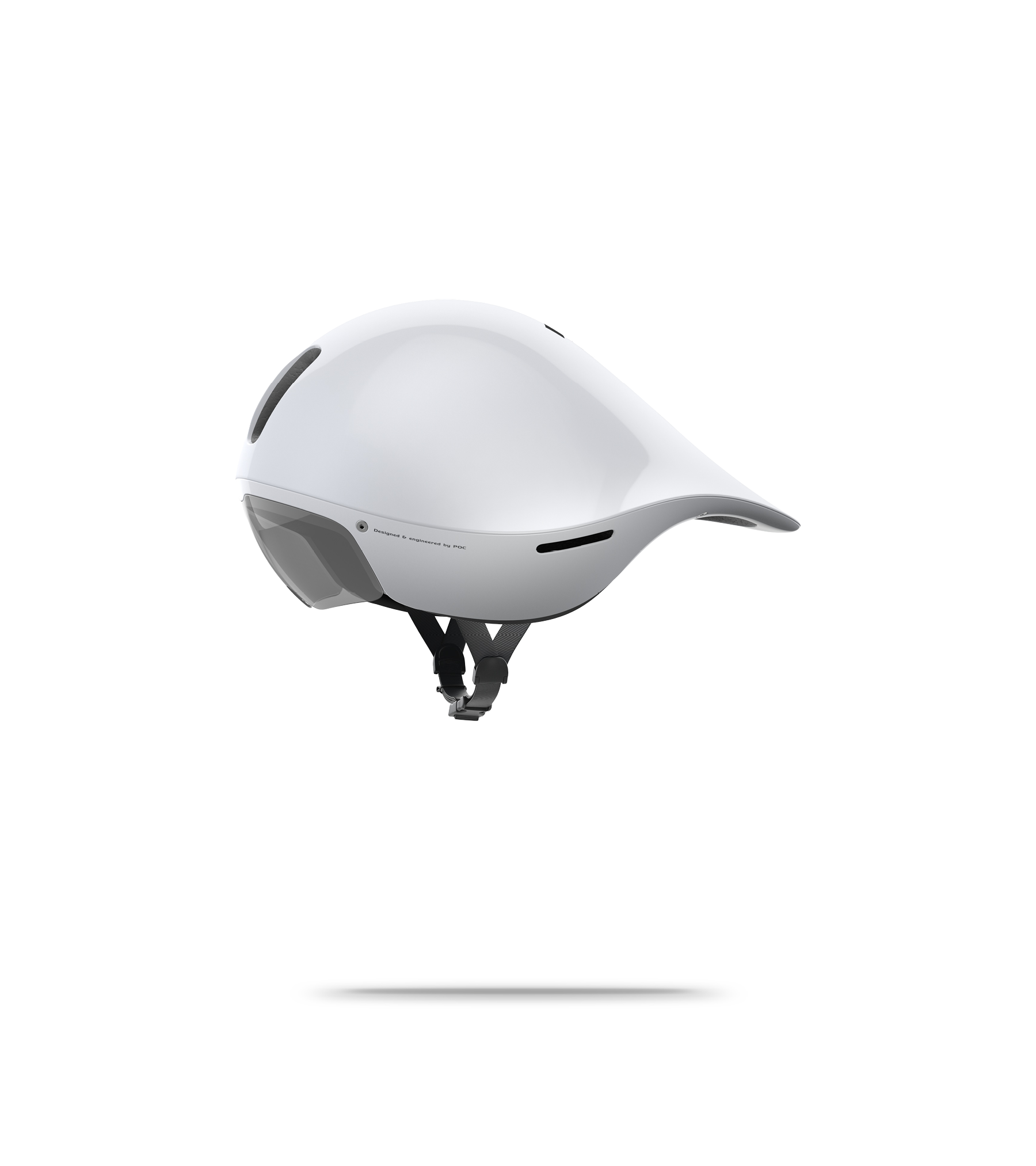 Tempor TT Cycling Helmet With Integrated Lenses