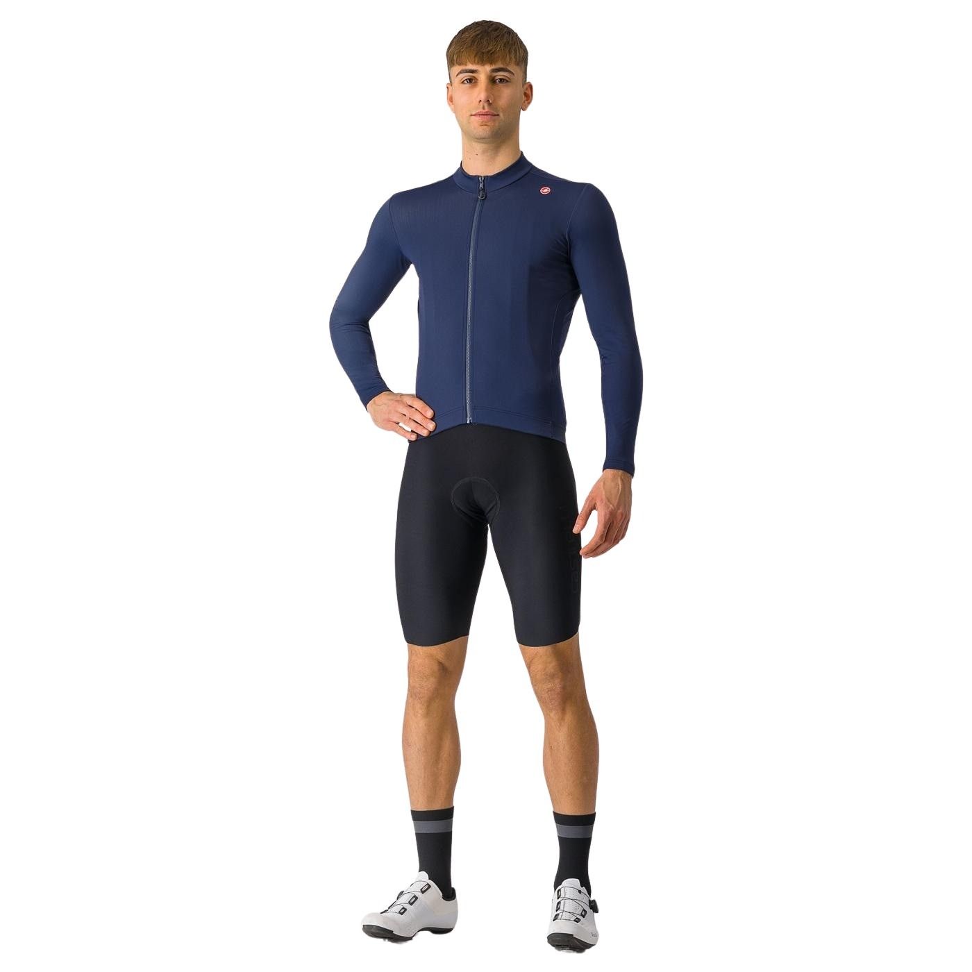 Espresso Thermal Long Sleeve Cycling Jersey