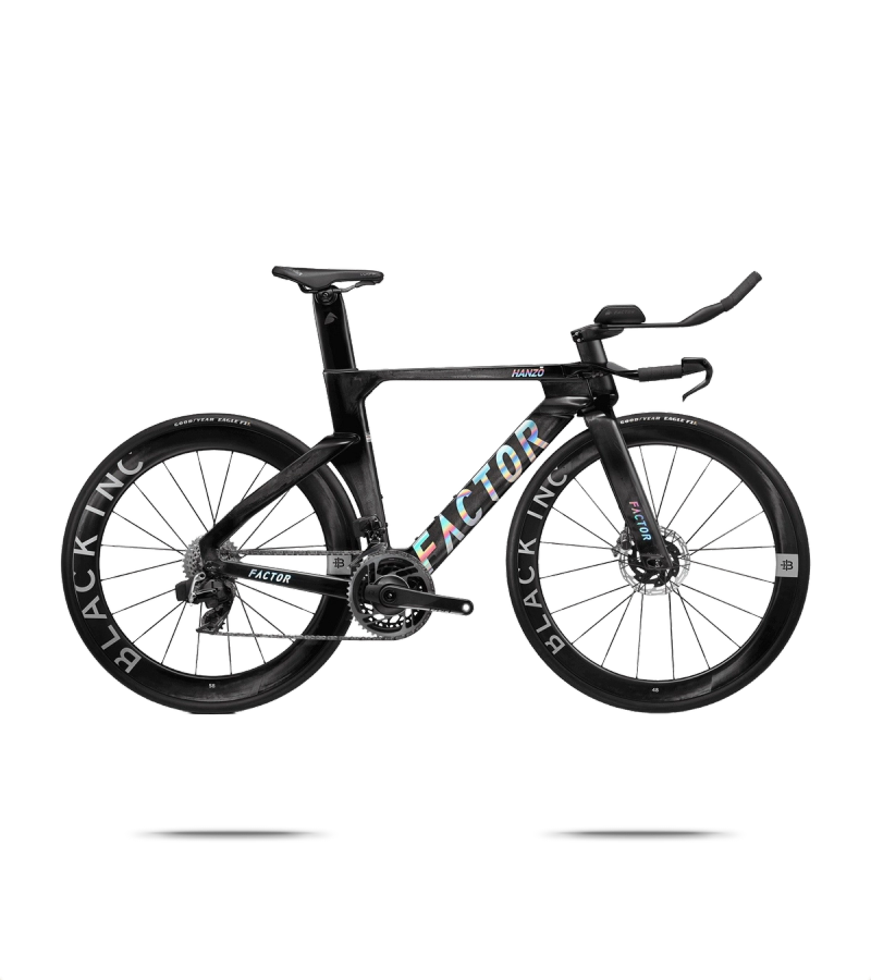 HANZO Force AXS Black Inc 48/58 TT/Triathlon Bike