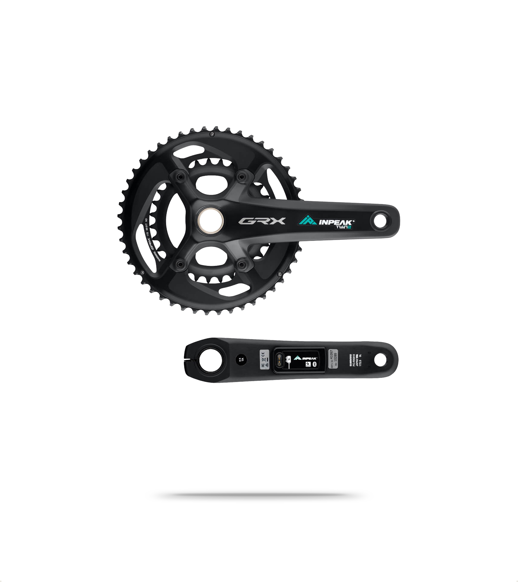 TWiN2 GRX RX820 Dual Power Meter Chainset