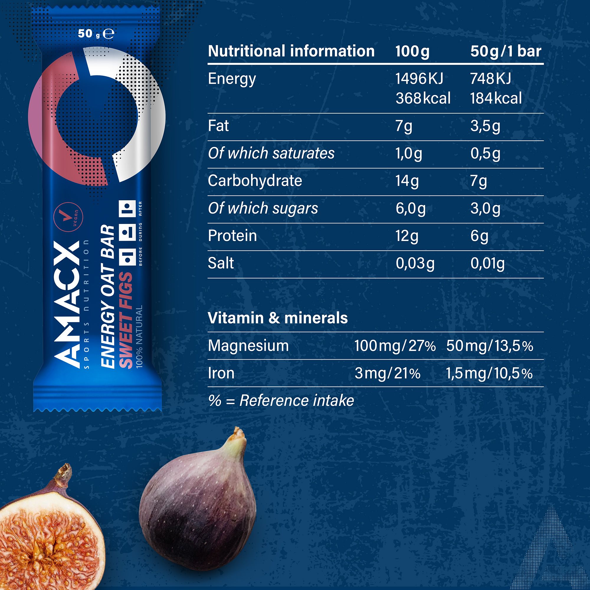 Oat Energy Bar (1 x 50g)