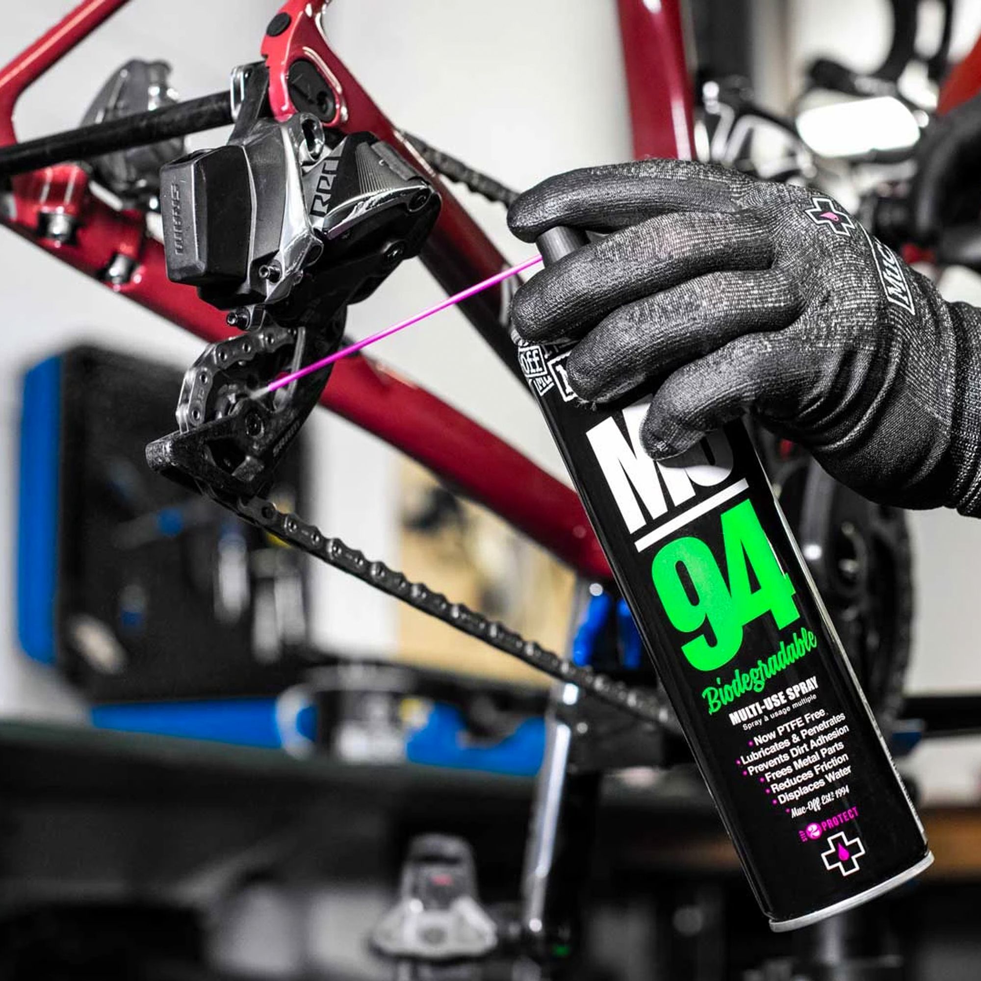 MO-94 Multi-Use Biodegradable Protective Bike Spray 400ml