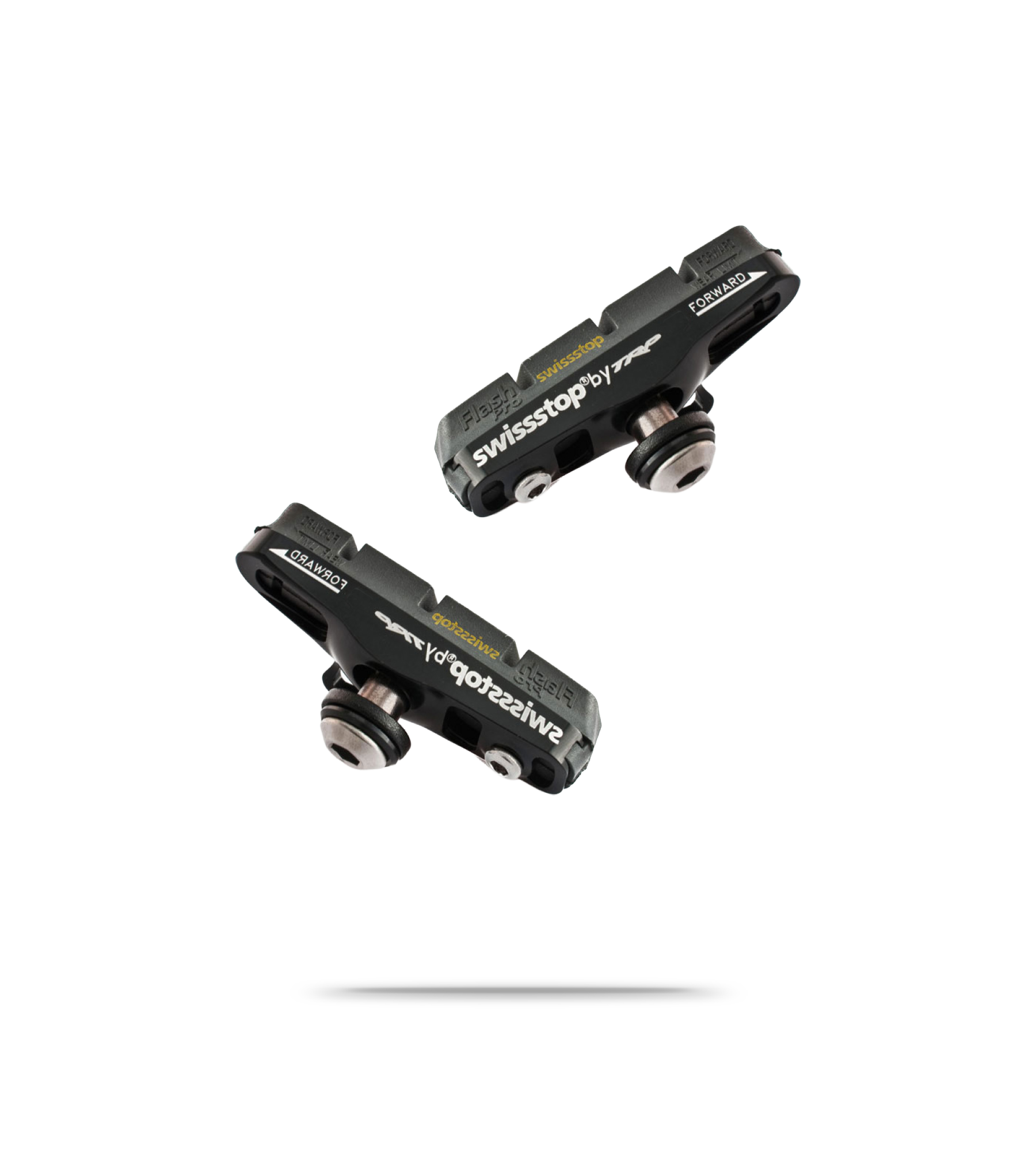 Flash Pro Black Prince Brake Shoe/Pad Set For Carbon Rims