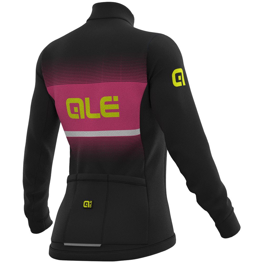 Solid Blend Winter Womens Long Sleeve Jersey