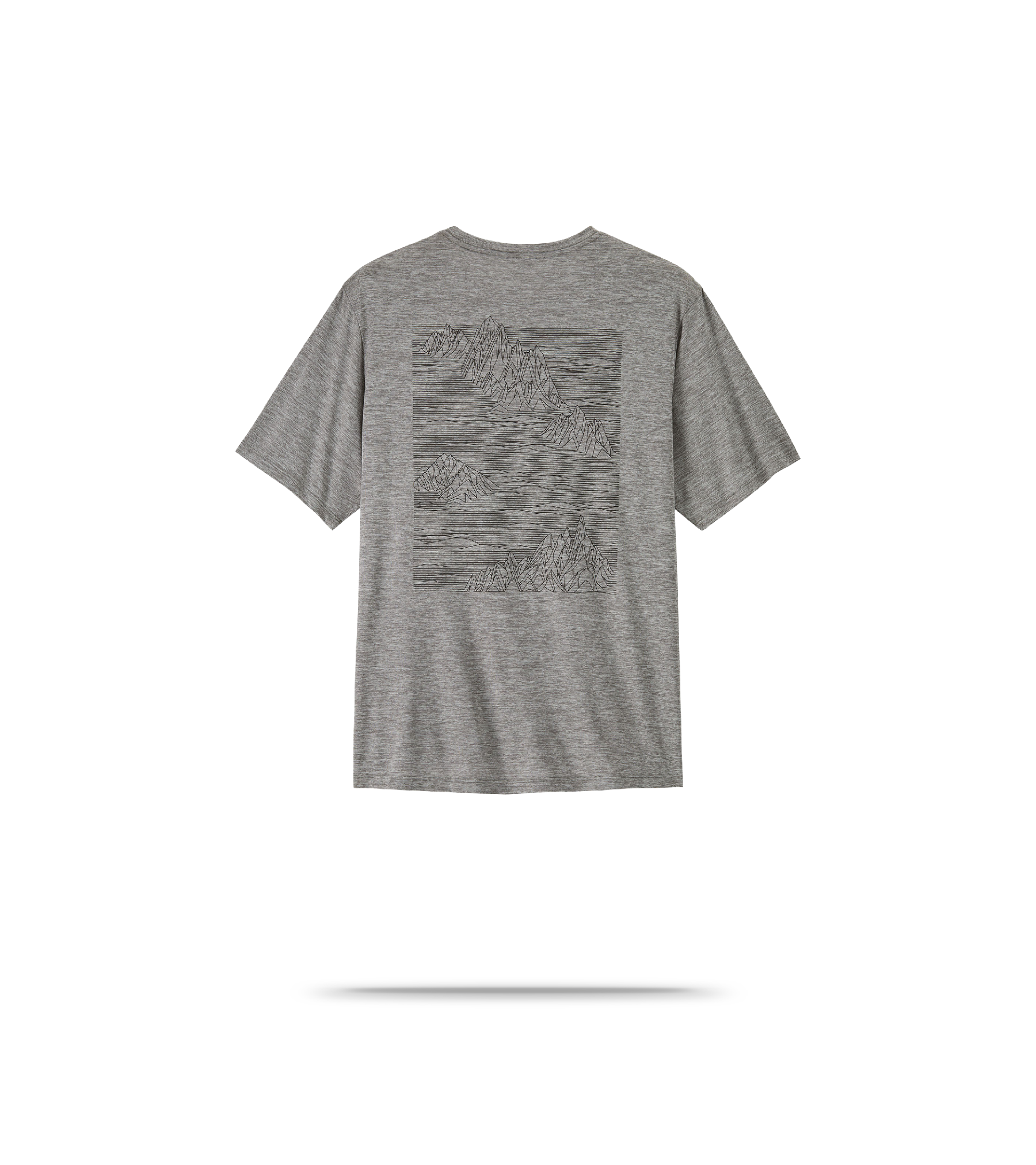 Capilene Cool Daily T-Shirt - Strataspire Print