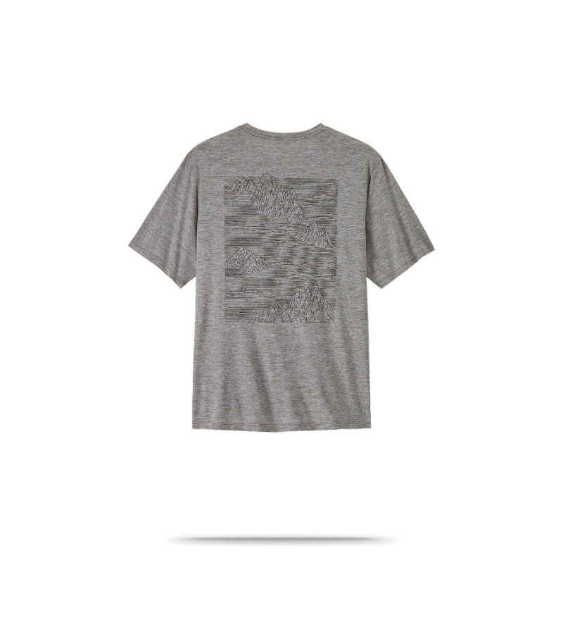 Capilene Cool Daily T-Shirt - Strataspire Print