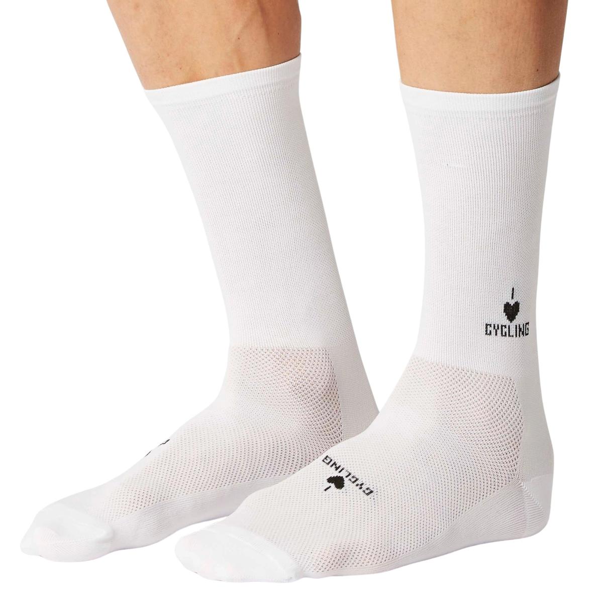 FINGERSCROSSED Classic Icon I Love Cycling Socks