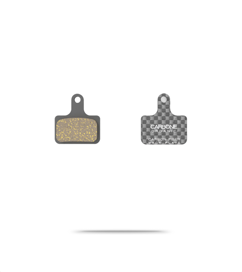 Shimano Dura-Ace/Ultegra/GRX Carbon Backed Disc Organic Brake Pads