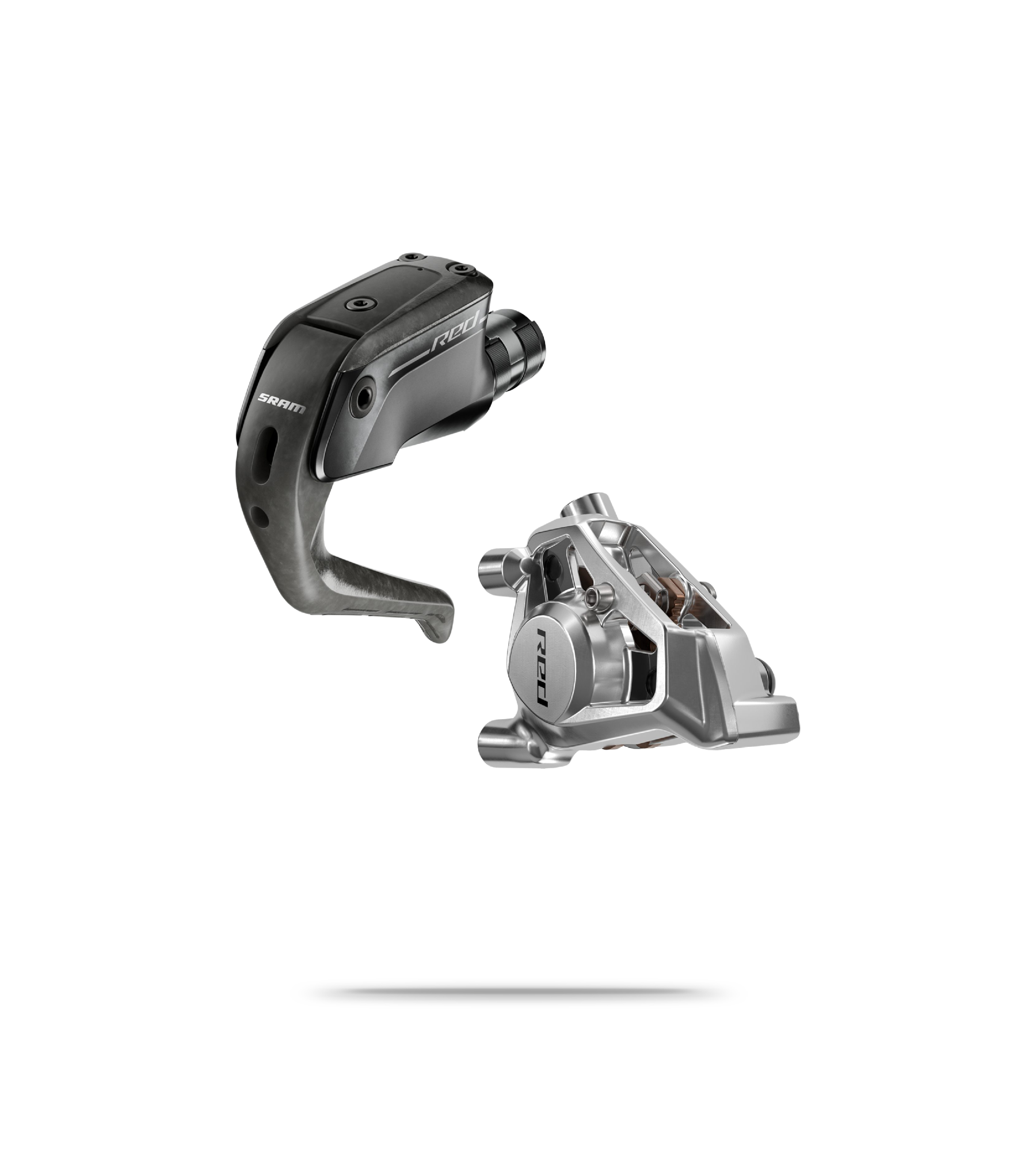 Disc Brake Red E1 Aero Lever & Caliper