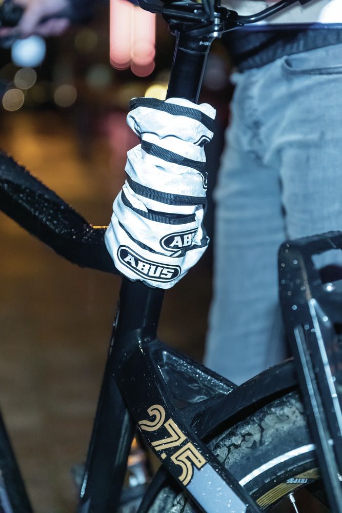 Abus Catena 6806K Reflective Chain Lock