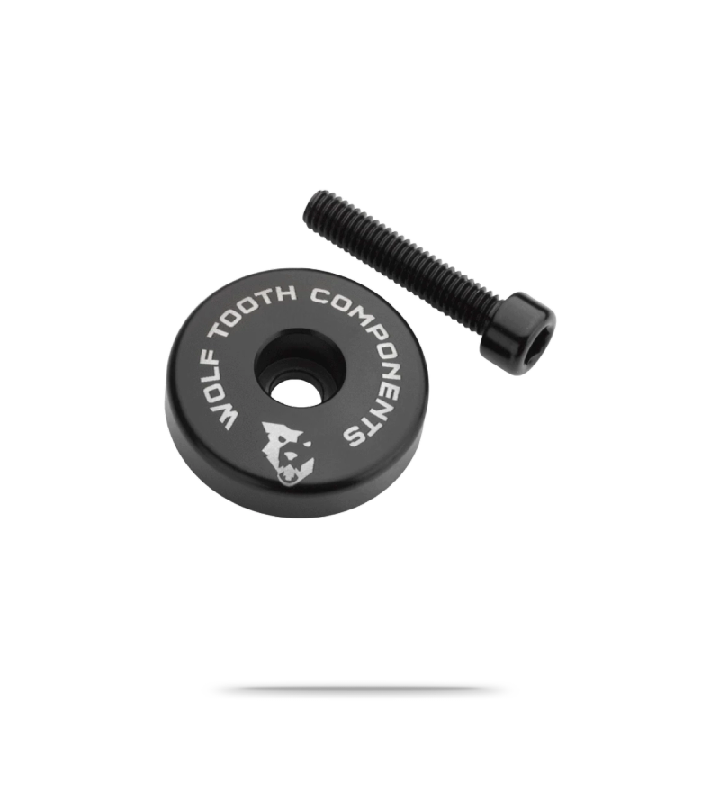 Ultralight Stem Cap with Integrated 5mm Spacer