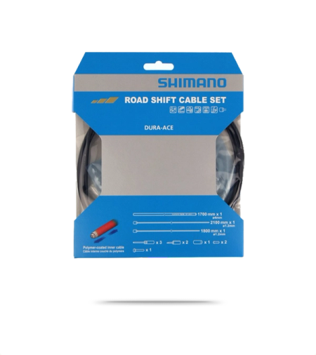 Dura-Ace 9000 Road Gear Cable Set with Polymer Coated Cables