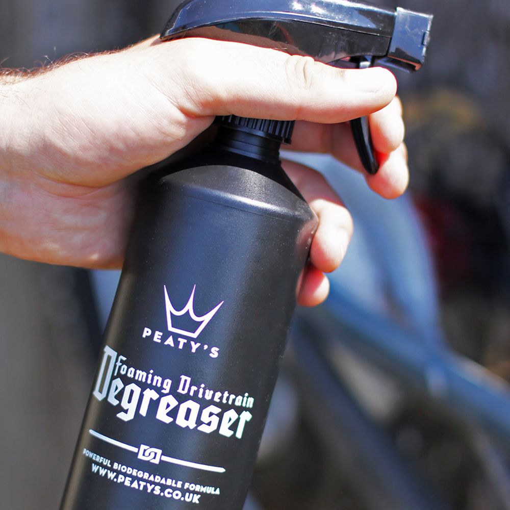 Foaming Bicycle Drivetrain Degreaser