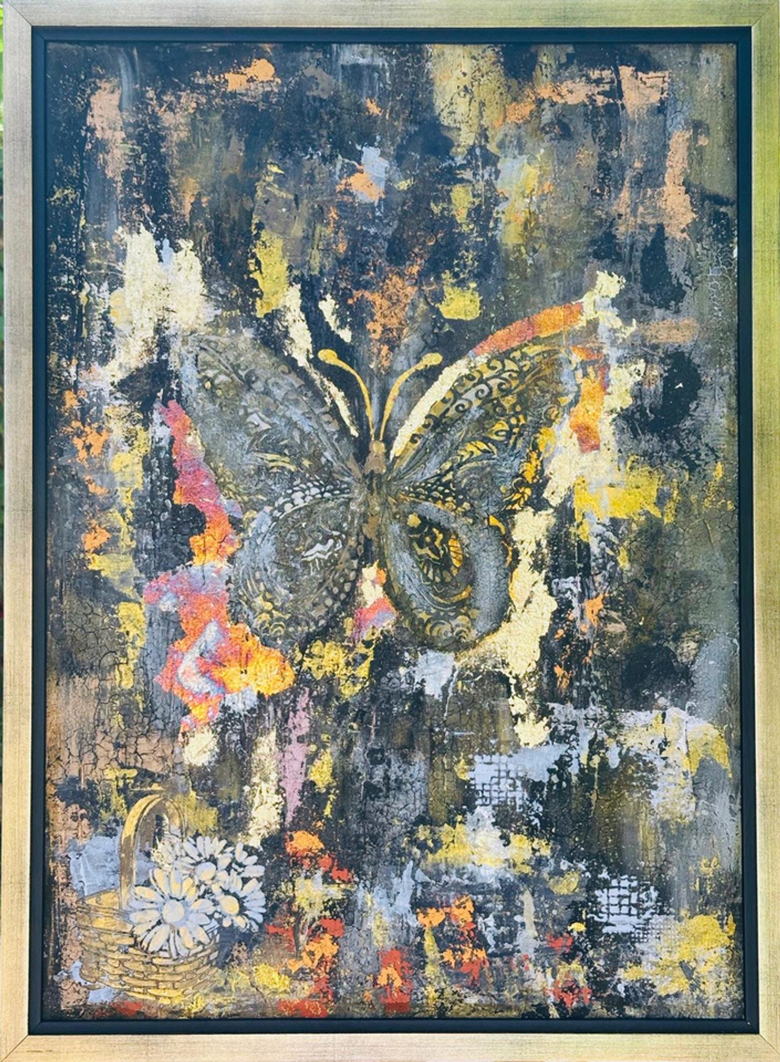 Emerging Light — Mixed media on canvas