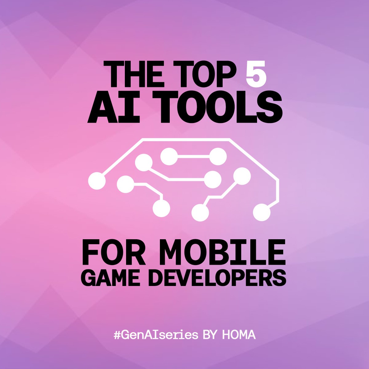 Homa | The Top 5 AI tools for mobile game developers