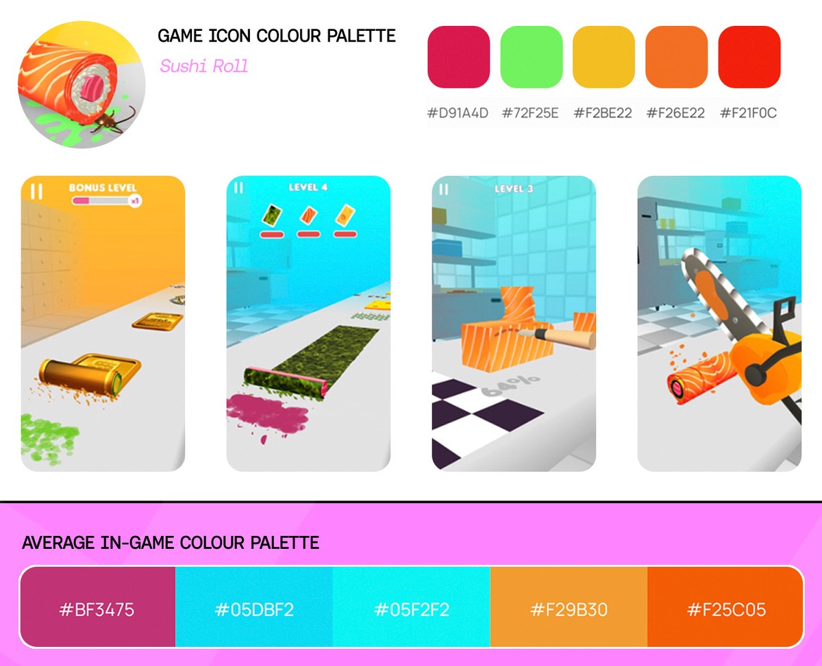 Homa | How to create a hyper casual game colour palette