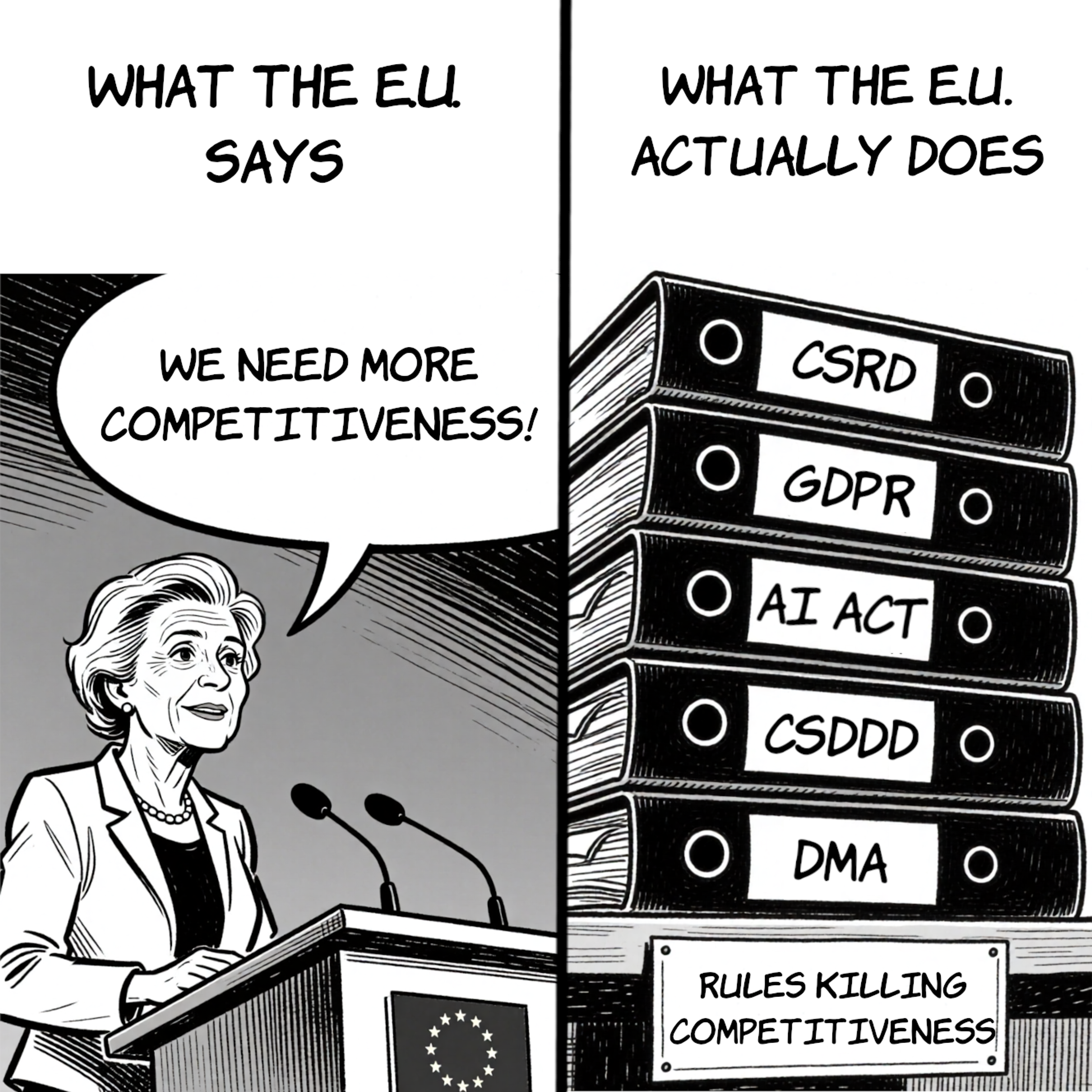 EU says, EU does