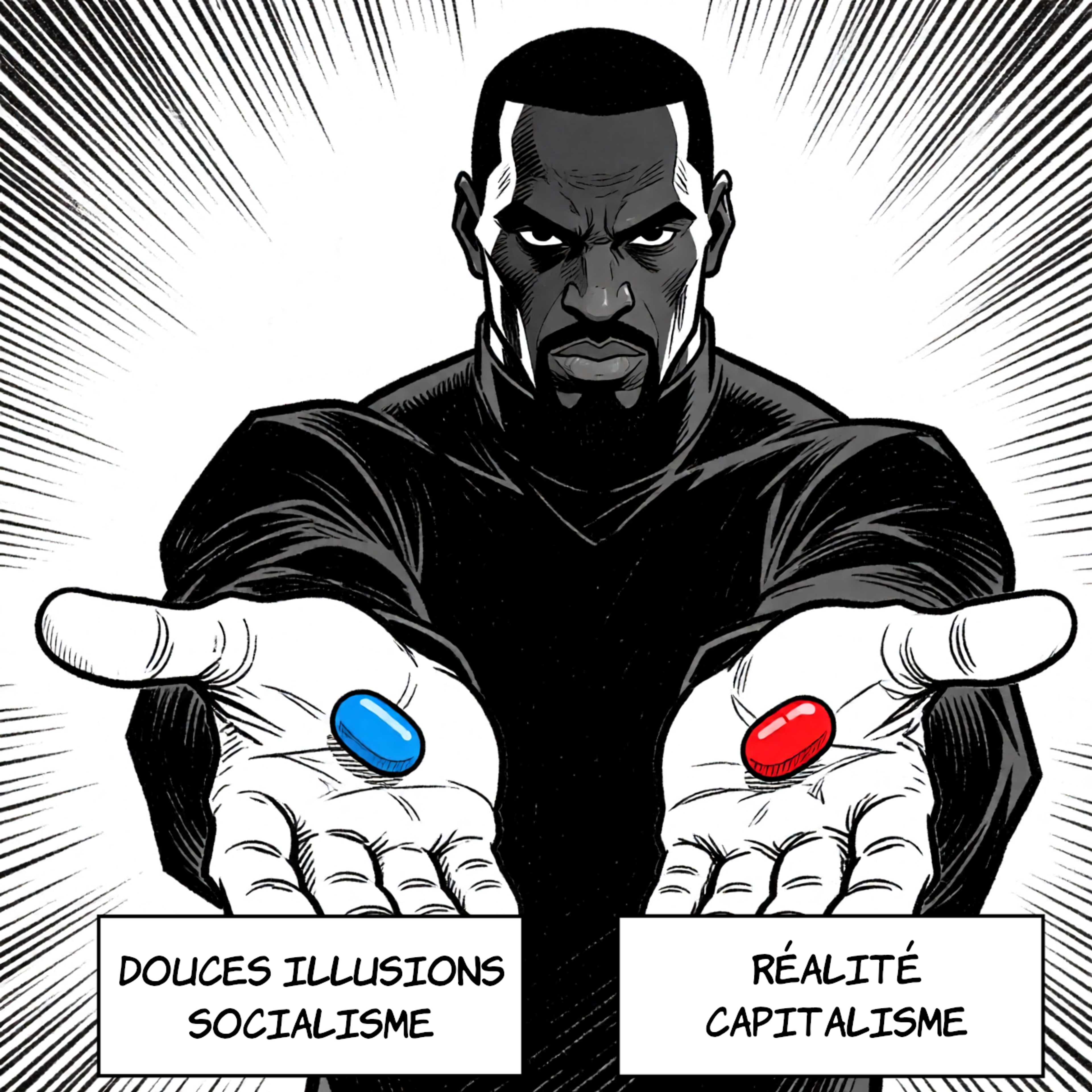Blue and red pill